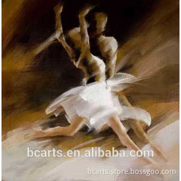 Hot selling abstract dancers canvas painting , portrait oil painting from Shenzhen Dafen